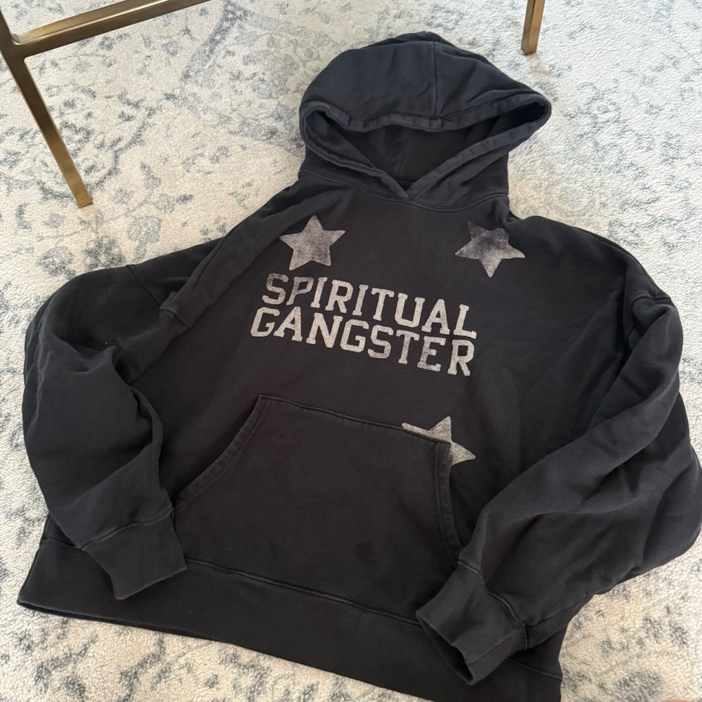 Spiritual Gangster sweatshirt.
